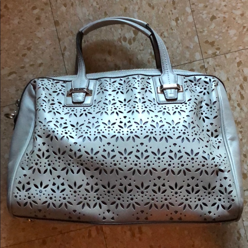 Coach handbag gray